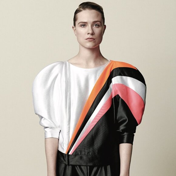 Gucci Elton John Striped Puff Sleeve Jacket 2018 Medium NWT - Picture 1 of 8